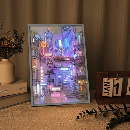 LED City View Night Light