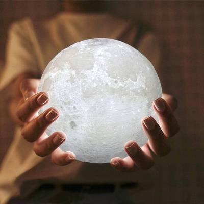 3D LED Moon Night Light