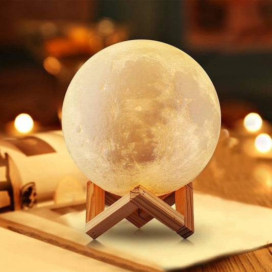 3D LED Moon Night Light